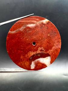 Esfera de Reloj de Jaspe Rojo de 39 mm y 1 mm, Esfera de Reloj con Piedras Preciosas, Esfera de Reloj Mecánica Personalizada con Patrones Minerales Más Oscuros - Product Image 2