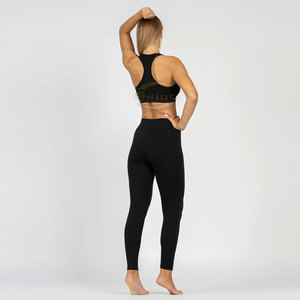 Conjunto de Leggings y Sujetador Deportivo para Mujer, Ropa Deportiva Ecológica, Elástica, Transpirable, Estilo Nuevo, Ropa Deportiva Informal - Product Image 2