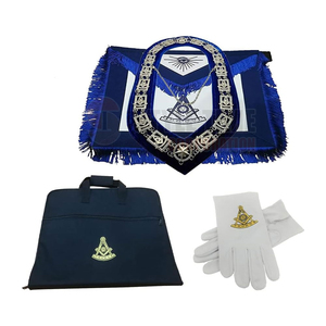Nouvelle conception de regalia maçonnique sur mesure, vente en gros de regalia maçonnique, regalia maçonnique léger - Product Image 1