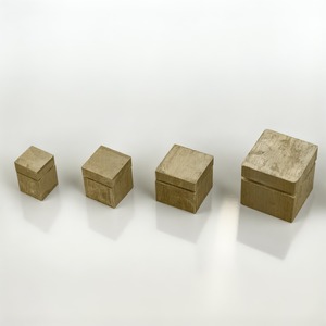Charnières carrées en acier poli de 5 et 4 pouces, angle d'ouverture de 180 degrés, quincaillerie de portail moderne, réglables, installation facile, pack - Product Image 1
