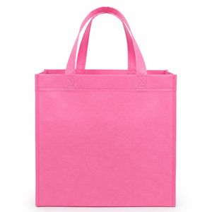 For Non-Woven Fabric Tote Shopping <b>Bag</b> <b>Medium</b> <b>Size</b> Hand Length Handle Open Top Custom Printed for Groceries - Product Image 3