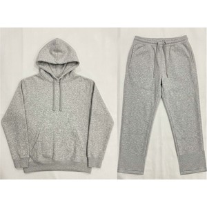 Survêtements d'hiver pour hommes à capuche, coupe régulière, en molleton 100% coton, personnalisables avec logo, qualité OEM supérieure, vente en gros - Product Image 3