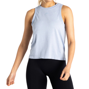 Camiseta Deportiva sin Costuras para Mujer, Tejido Elástico, Sin Mangas, Ajuste Atlético, para Yoga, Gimnasio, Entrenamiento, Venta al por Mayor - Product Image 5