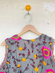 Chaleco bordado indio para mujer, chaqueta tradicional, chaqueta Bohemia sin mangas - Product Image 2