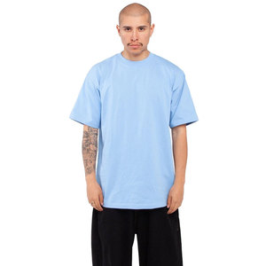 T-shirt uni élégant et lourd Shaka Wear pour adulte, couleur rouge, coupe ample, manches courtes, idéal pour impression personnalisée, t-shirt de marque - Product Image 3