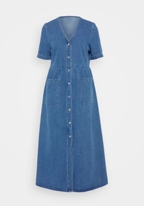 Vestido Vaquero Personalizable de Alta Calidad para Mujer, Transpirable, Cómodo, Informal, de Algodón - Product Image 5