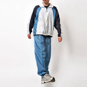 ชุดวอร์มกันลมผู้ชายแบบ Color Blocking ระบายอากาศได้ดี น้ำหนักเบา สปอร์ต เหมาะสำหรับใส่ลำลองในฤดูใบไม้ผลิ - Product Image 2