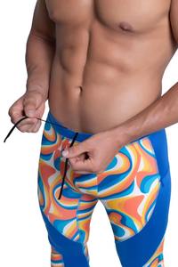 Leggings Deportivos Uzas Personalizados al por Mayor para Hombre, Ajustados, de Compresión, Cintura Elástica, Transpirables, Resistentes al Agua, de Longitud Completa - Product Image 2