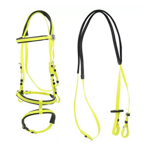 Genuine Leather Unique Colors Horse Bridles Custom Logo Design <b>Equestrian</b> Horse Bridles Made In Pakistan - Product Image 1