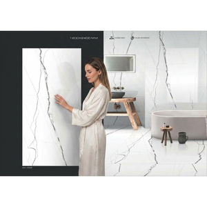 Dalles en porcelaine Vistaar Breccia aspect marbre brisé 4x8 pieds 120x240 cm pour sols et murs Marbres de quartz - Product Image 6