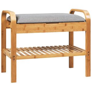 Panca Portascarpe Moderna con Ripiano Portaoggetti per Ingresso, Corridoio, Camera da Letto, Appartamento, Palestra - Product Image 1