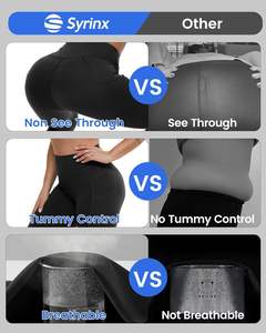 Leggings Deportivos Premium para Mujer, Cintura Alta, Control de Abdomen, Pantalones de Yoga Elásticos, para Gimnasio, Fitness, Running, Resistentes a Sentadillas - Product Image 2