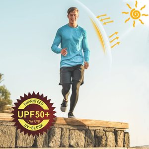 Vêtements de pêche d'extérieur unisexes, grandes tailles, confortables, protection UPF 50+, imperméables, coupe-vent, respirants, séchage rapide, manches longues - Product Image 6
