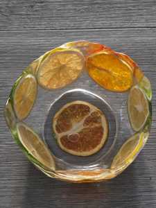 <b>Winter</b> themed small Resin Bowl – <b>Decorative</b> Table Centerpiece, Housewarming Gift - Product Image 3
