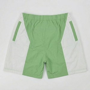 Conjunto de chándal cortavientos de nailon para hombre con logo personalizado de alta demanda, chaqueta impermeable y pantalones cortos, ropa deportiva informal. - Product Image 5