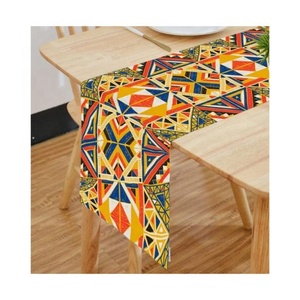 2024 Japanese Floral Jacquard Embroidered Multi-Colour Waterproof 100% Cotton <b>Table</b> <b>Runner</b> Tassel Dinning <b>Table</b> Wedding Party - Product Image 4