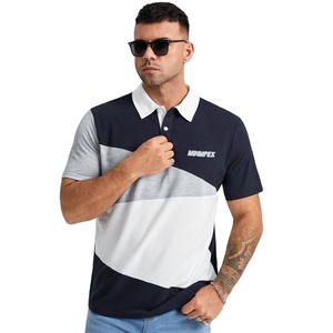 เสื้อโปโลผู้ชายผ้าโพลีเอสเตอร์ผสมสแปนเด็กซ์สำหรับกอล์ฟและรักบี้  แบบแห้งเร็ว  ปักโลโก้ตามสั่ง พิมพ์ลายตามสั่ง  ออกแบบลายพิมพ์ตามสั่ง - Product Image 4