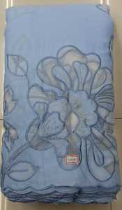Écharpe/Stole Traditionnelle Ethnique pour Femmes et Filles, Douce, 100% Perles, Tissée à Motifs Floraux, Broderie Ajourée, Bordure Festonnée - Product Image 4