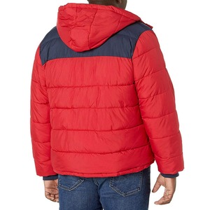 Chaqueta Acolchada Personalizada para Hombre de Alta Calidad con Cuello Alto, en Oferta en Línea, Fabricada con Tela de Poliéster Recubierta - Product Image 2