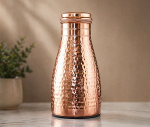 Pot à épices empilable de luxe en cuivre martelé Heritage, résistant à l'humidité, avec préservation de la fraîcheur, pour une utilisation en cuisine, léger - Product Image 3