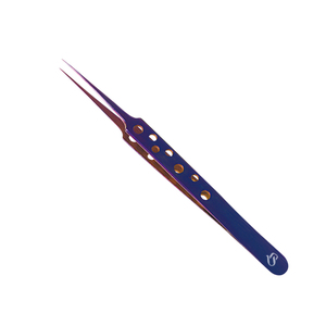 Pince à cils en acier inoxydable à pointe ronde pour volume, motif cœur, outil d'extension de cils, multicolore, vente en gros Bisons - Product Image 5