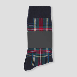 Stewart Modern Tartan <b>Socks</b> - Bold, Classic, Scottish Highland Design Style <b>Sock</b> Custom Wholesale 2026 - Product Image 4