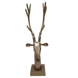 Finition en aluminium rugueuse, renne en métal avec Base rectangulaire pour décoration de Table, offre spéciale - Product Image 1