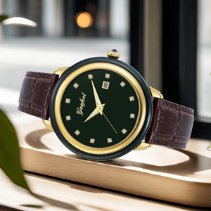 Montre mécanique automatique GEZFEEL Classic Design 1042G-7/1042L-7 pour homme et femme, montre de luxe en jade, fabricant certifié. - Product Image 4