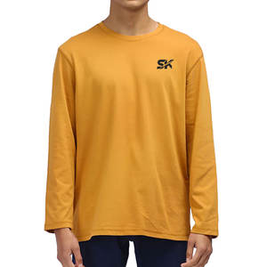 Camiseta de Manga Larga Lisa de Alta Calidad, Diseño OEM, Camiseta de Algodón de Manga Larga Lisa, Hecha en Pakistán - Product Image 1