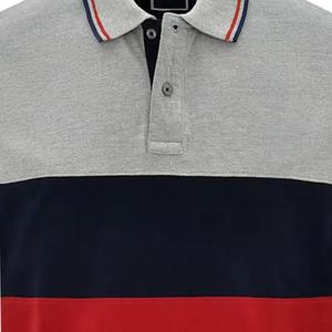 100% Cotton Men's Casual Short Sleeve Polo <b>T</b>-shirts Soft Comfortable Fabric Embroidery Logo Men Polo Shirts - Product Image 5