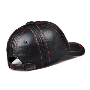 Gorras de Cuero Personalizadas con Etiqueta Privada, Gorras de Béisbol de Cuero Premium para Minoristas, Distribuidores y Pedidos al por Mayor - Product Image 4