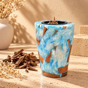 Brûleur de Bakhoor Traditionnel en Résine et Bois, Porte-Madkhan Arabe, Encens Oud, Parfum Religieux, Qualité Supérieure, Vente en Gros, Fait Main, Pour la Maison - Product Image 5
