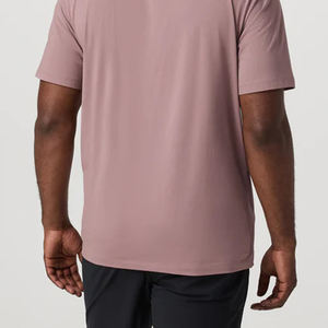 T-shirt pour homme en matière douce et confortable à séchage rapide, prix d'usine avantageux pour les commandes en gros, design élégant avec logo personnalisé 2026 - Product Image 5