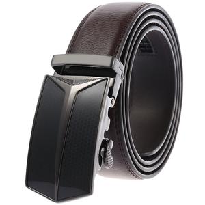 Cinturones de Cuero Genuino Personalizados OEM para Hombre, Cinturones de Vestir Elegantes de Alta Calidad con Diseño Nuevo, Precios al por Mayor con su Logotipo - Product Image 5