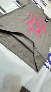 เสื้อยืดผู้ชายสไตล์สตรีทแวร์ ระบายอากาศได้ดี ไซส์ใหญ่ คอโอ พิมพ์ลายพัฟฟ์ สั่งซื้อขั้นต่ำน้อย - Product Image 5