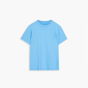 เสื้อยืดผู้ชายคุณภาพสูง ดีไซน์ทันสมัย ไม่มีลาย  รับทำโลโก้ OEM สีพื้น  แบบโอเวอร์ไซส์ ผ้าฝ้าย 100% ผลิตในปากีสถาน - Product Image 1