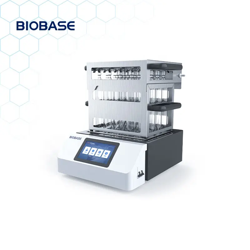 معدات هضم غرافيت آلية للمعمل من BIOBASE نظام هضم غرافيت مع كتل غرافيت للمدرسة / المعمل / الطب