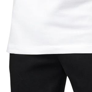Mens White Sleeveless Jersey Tank Top Athletic Gym Workout Shirt Fitness Training Sportswear Apparel - Product Image 6