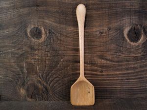 Colección de Cucharas de Madera de Mango Hechas a Mano para Cocinar, Servir, Mezclar y Comer - Product Image 2