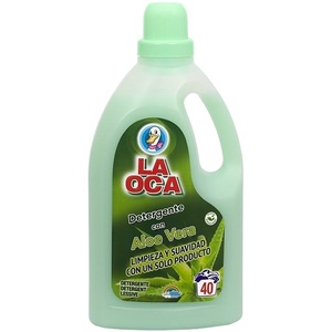 Pronto Stock di massa disponibile di qualità superiore Aloe Vera essenza 2 litri bottiglia "LA OCA ALOE VERA" detersivo liquido per i vestiti - Product Image 1