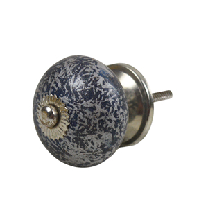 Perfectly Flower Shaped <b>Ceramic</b> Pull Home Decor Combo Metal Design Drawer <b>Knobs</b> and Colored Cabinet <b>Knobs</b> - Product Image 6