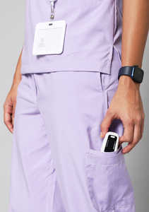 OEM Custom Logo Unisex Nurse Tops Sets RTS Private Label Work Polyester Spandex Short Sleeve Summer Hospital <b>Nursing</b> Uniform - Product Image 4