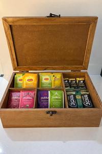 Caja de madera con estampado estilo Shabby Chic, caja de joyería estilo rústico, caja de almacenamiento de madera con estampado para decoración envejecida, estuche de suministro al por mayor - Product Image 6