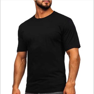 Camisetas de Manga Corta para Hombre, Estilo Urbano, de Algodón, para Gimnasio, Cuello Redondo, de Alta Calidad, Transpirables, a Precio Económico - Product Image 4