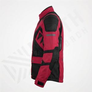 Chaqueta de Motociclismo de Cuero PU Transpirable para Hombre de la Mejor Calidad, Nueva Llegada de Invierno, Protecciones Desmontables, Personalizable - Product Image 3