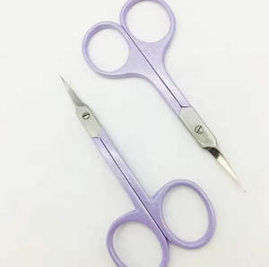 Tijeras para Cutículas de Acero Inoxidable de Alta Calidad, Hoja Recta con Acabado Espejo, Mango de Cerámica, Seguras para Manicura, Punta de Flecha - Product Image 6