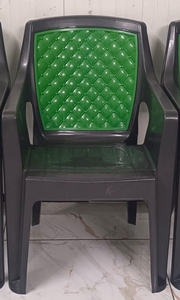 Silla Moderna de Plástico para Sala de Estar, Sillón Impermeable, Apilable, Duradero, Portátil y Ecológico, Muebles para el Hogar - Product Image 3