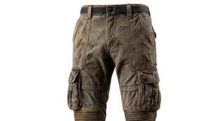 Pantalon cargo léger en coton lavé pour homme, taille mi-haute, jambe évasée, respirant, décontracté, style streetwear, logo personnalisé, vente en gros - Product Image 5