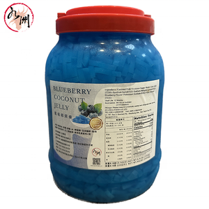 Gelatina de Coco con Arándanos, Nata de Coco, Aditivo para Bebidas de Té de Burbujas Listo para Consumir, Botella de 3.85 kg - Product Image 2