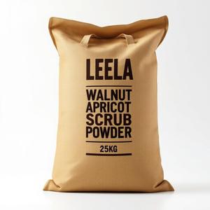Poudre exfoliante à l'abricot et à la noix – Poudre à base de plantes 100 % naturelle - Product Image 1